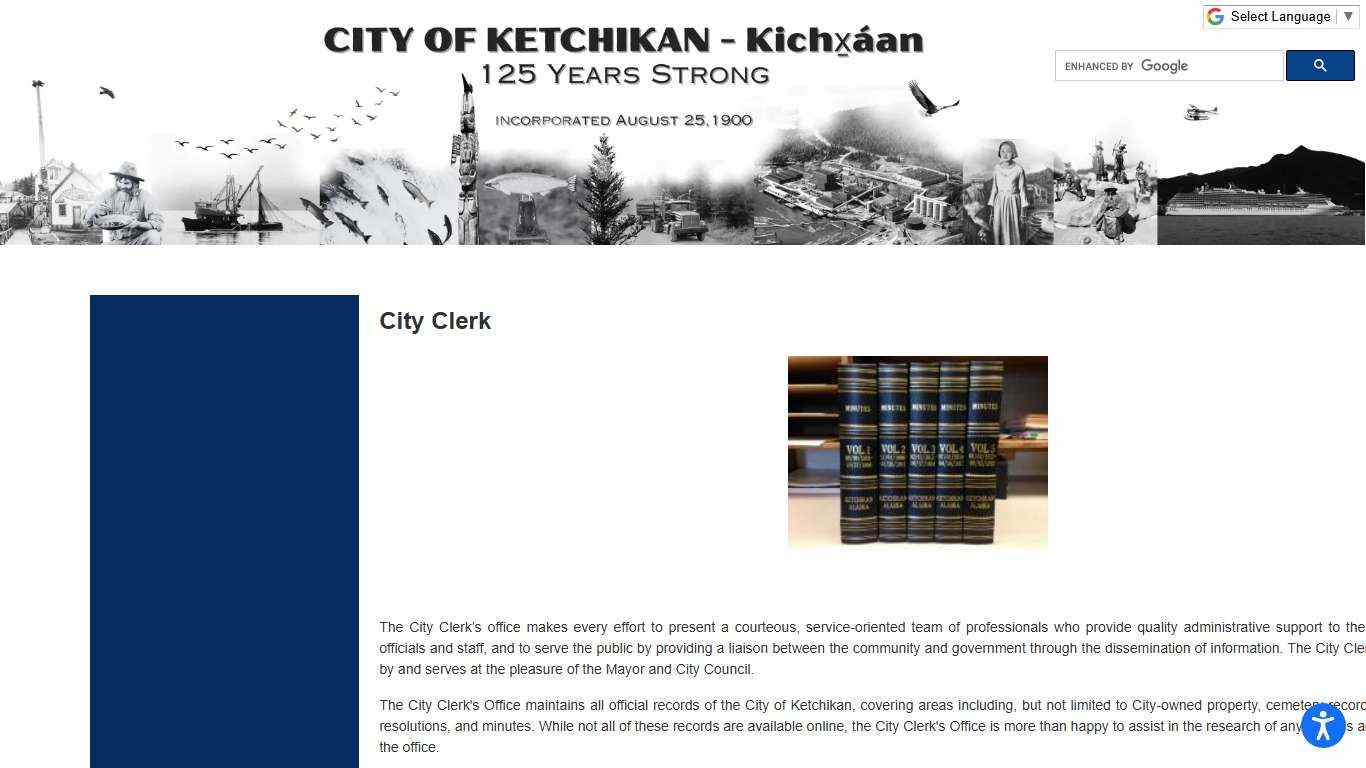 Official Website of the City of Ketchikan, Alaska - City Clerk